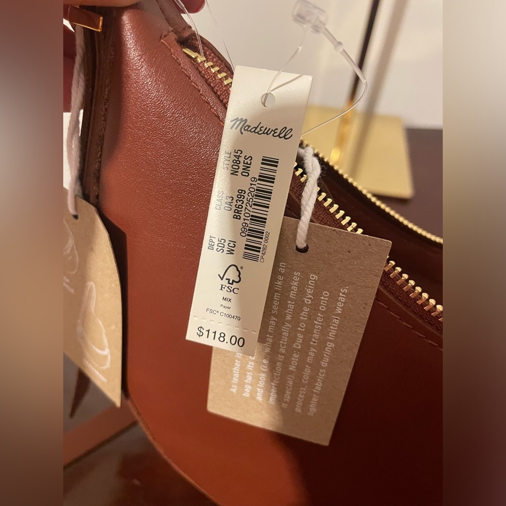 Madewell Essential Convertible Top Handle Crossbody Mini Bag - Picture 9 of 9
